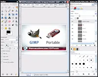 GIMP Portable Screenshot