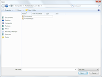 Java Portable Launcher Screenshot
